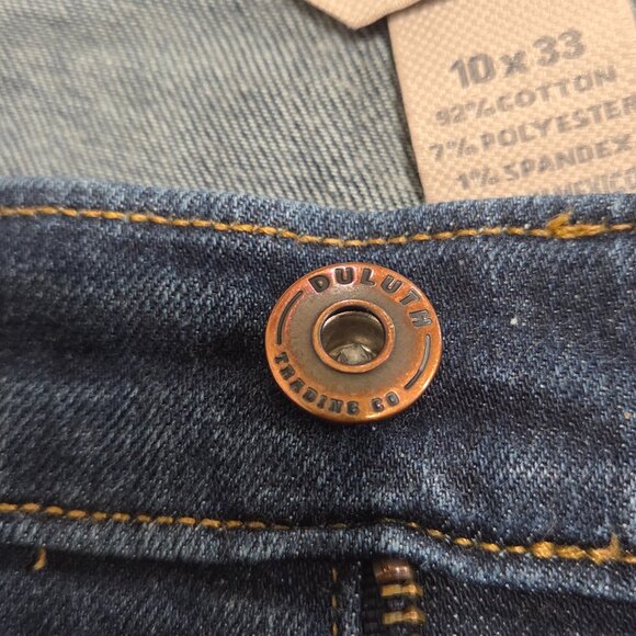 DuluthFlex Women's Jeans Size 10 Boot Cut Mid Rise Stretch Heavy Work Wear - Picture 7 of 12